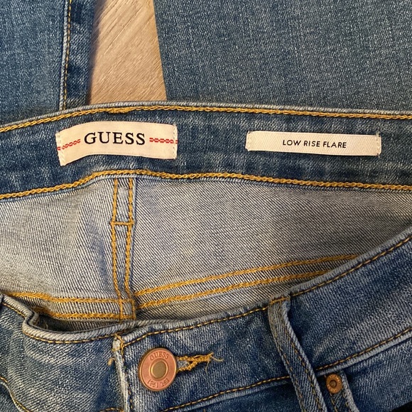 Guess Low Rise Flare Denim - Picture 2 of 6